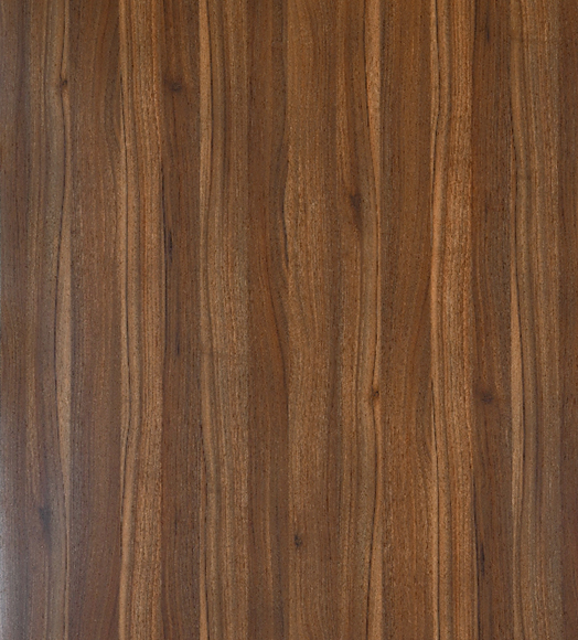 Lyon Walnut with Suede Finish Melamine Faced Chipboard (MFC)